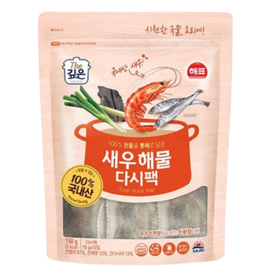 [Haepyo]Dashi Pack for Soup dish 100% Korean ingredients soup bag ...