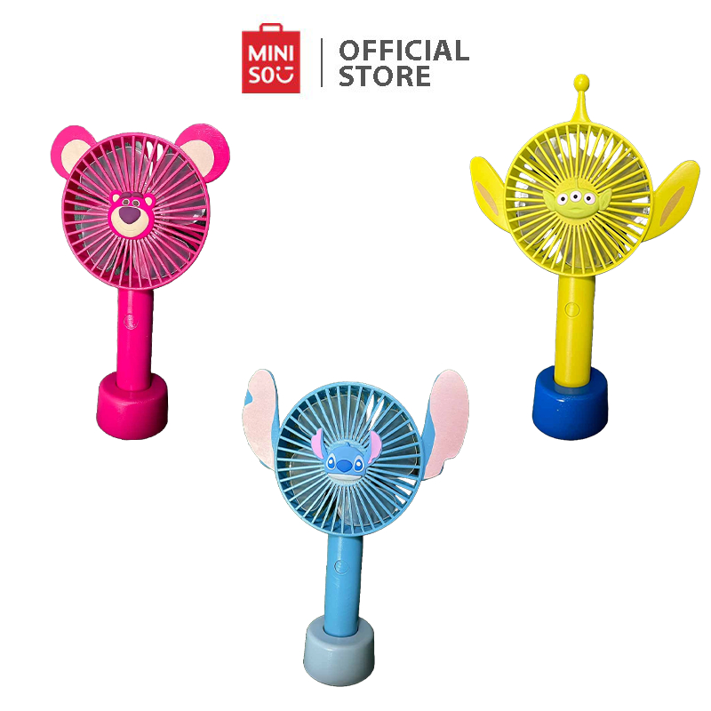 MINISO Disney 1200mAh Handheld Fan Collection (Pixar Lotso/Pixar Alien