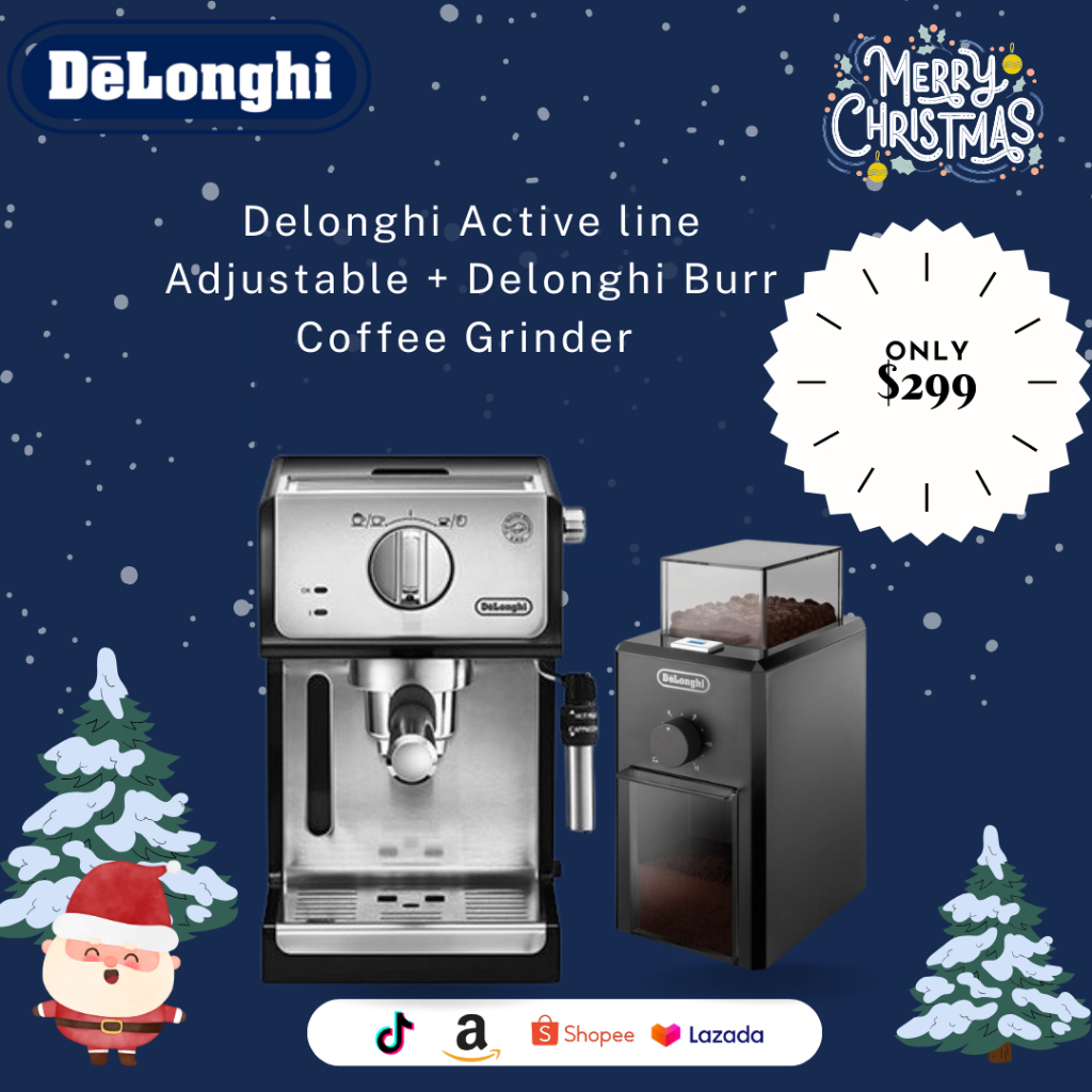 PROMO BUY 1 GET 1 Delonghi Active Line Adjustable ECP35.31