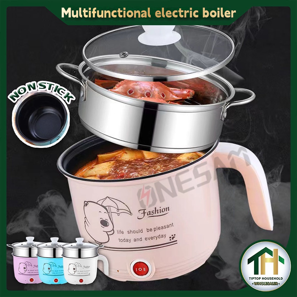 Multipurpose Cooking Pot Electric Cooker Frying Pan Non-Stick with