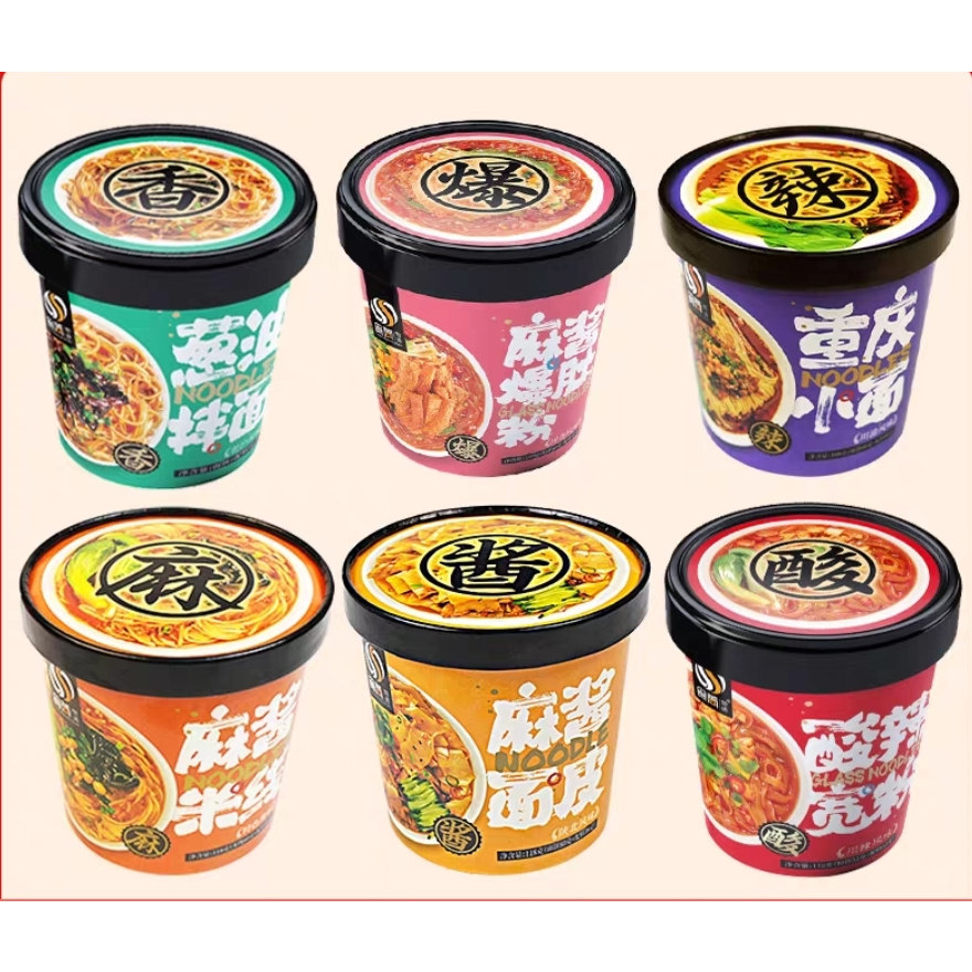 食尚物语 Instant Cup Noodles-La Mian 拉面 / Ban Mian 拌面 / Mi Xian 米线 / Mian ...