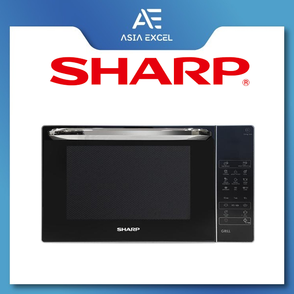 SHARP R-62E0(S) 20L DIGITAL DISPLAY COUNTER TOP MICROWAVE OVEN WITH ...