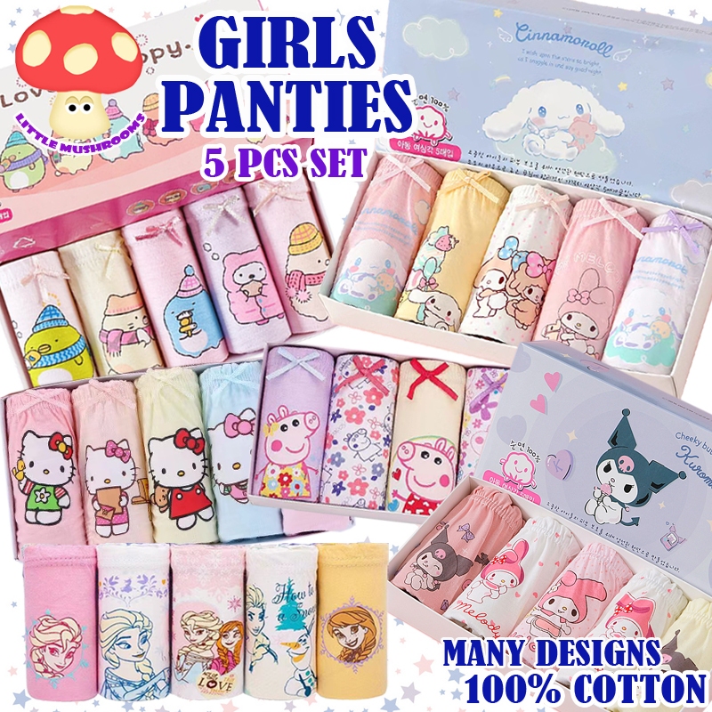 5pcs/lot Women Panties Cheecky Girls' Underwear Female Briefs