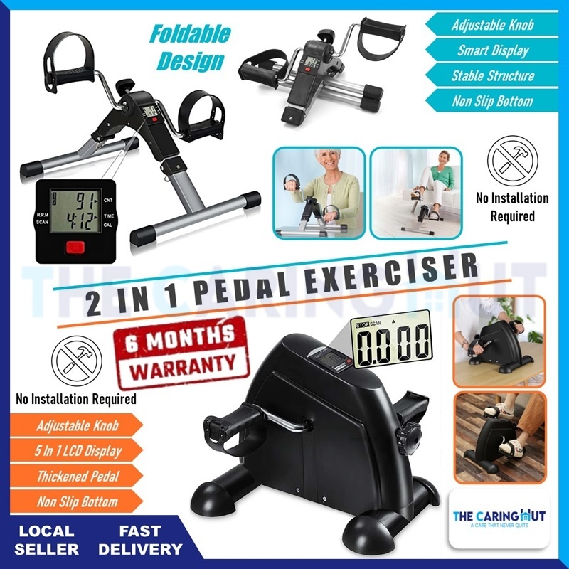 🏅Pedal Exerciser Bike Fitness Bike Multifunctional Treadmill Bicycle ...