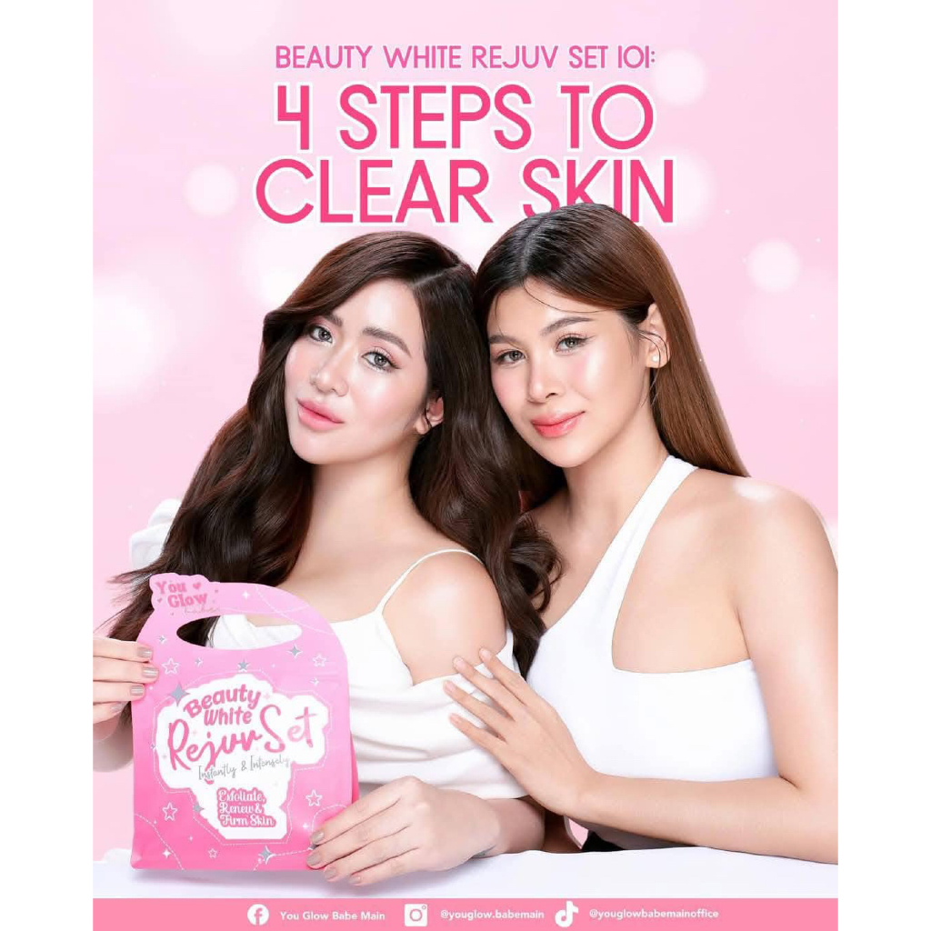 BEAUTY WHITE REJUV SET by YOU GLOW BABE (SG READY STOCK) | Shopee