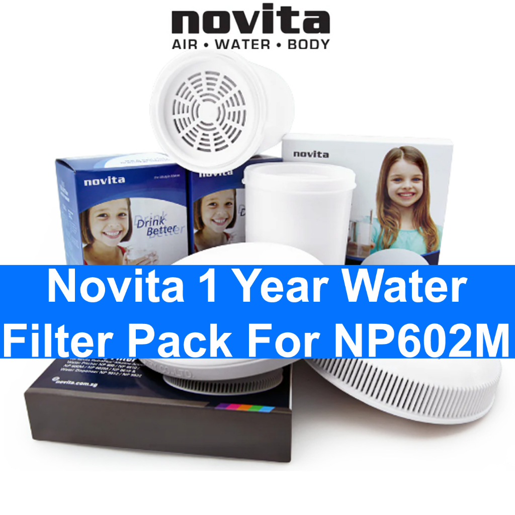 [Water Filter] Novita Filter Set For NP602M (12 Months Pack) Shopee