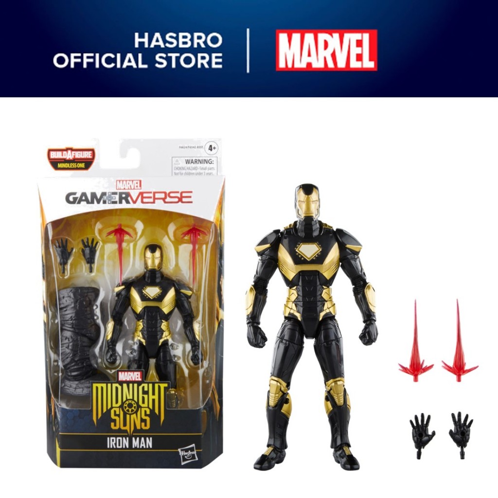 Hasbro Marvel Legends Series Gamerverse Iron Man, Midnight Suns 6