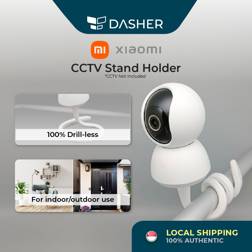 Xiaomi Camera CCTV Stand Holder FreePunch Wall Mount Without Drilling Adjustable Bracket Rack