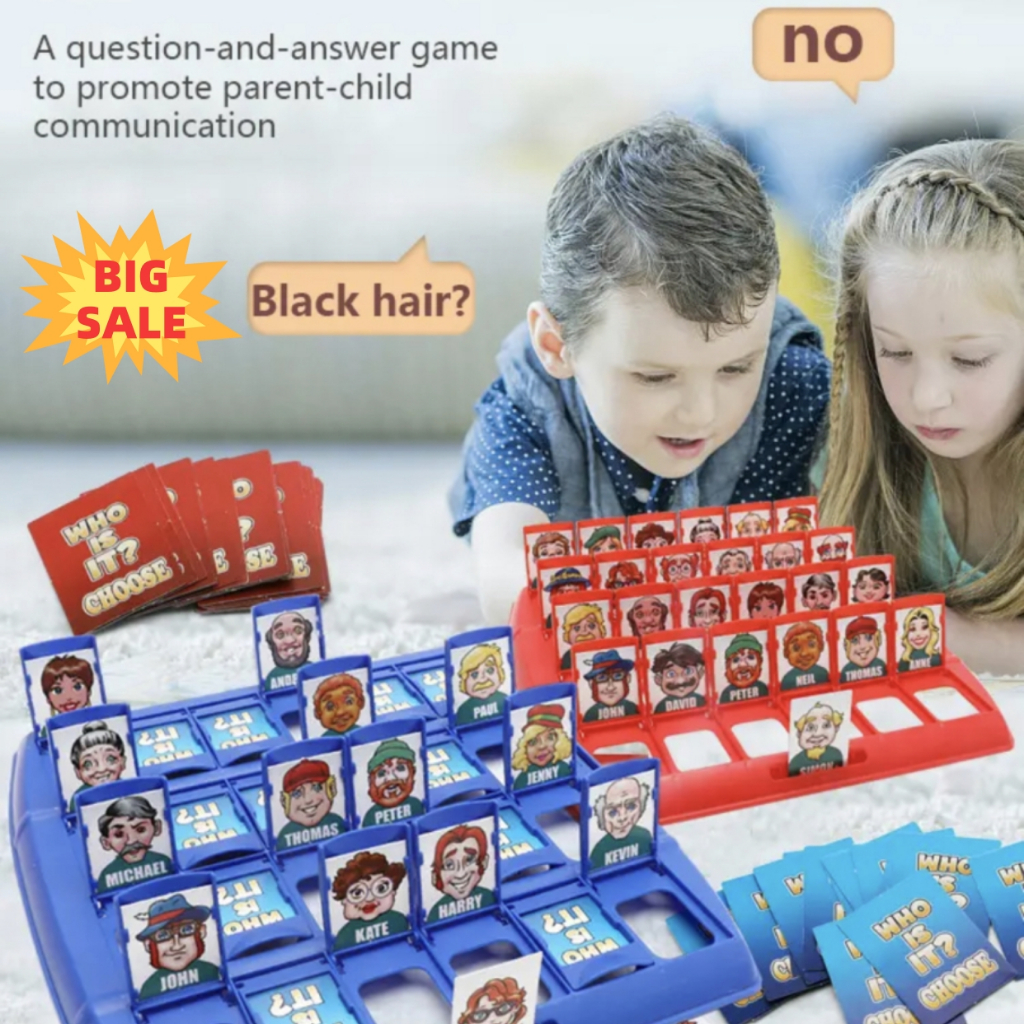 Guess who I am children's board games puzzle games detective games ...