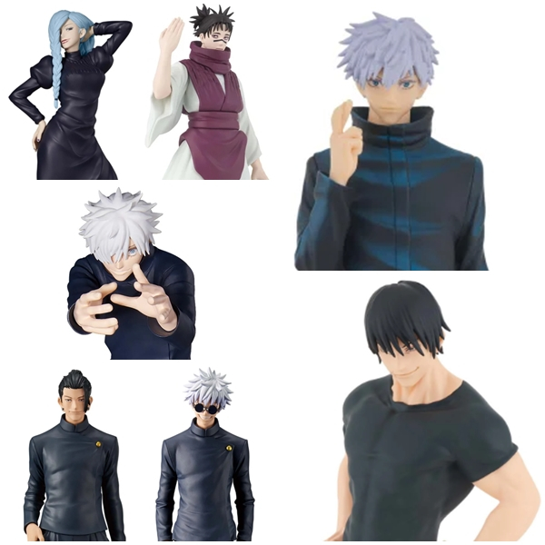 【7Boxes】Jujutsu kaisen figures set of BANDA Prize . Gojo,Geto,Toji ...