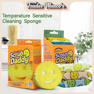 Scrub Daddy OG + Cif All Purpose Cleaning Cream, Lemon - Multi Surface  Household Cleaning Cream + Scrub Daddy Scratch-Free Multipurpose Dish Sponge