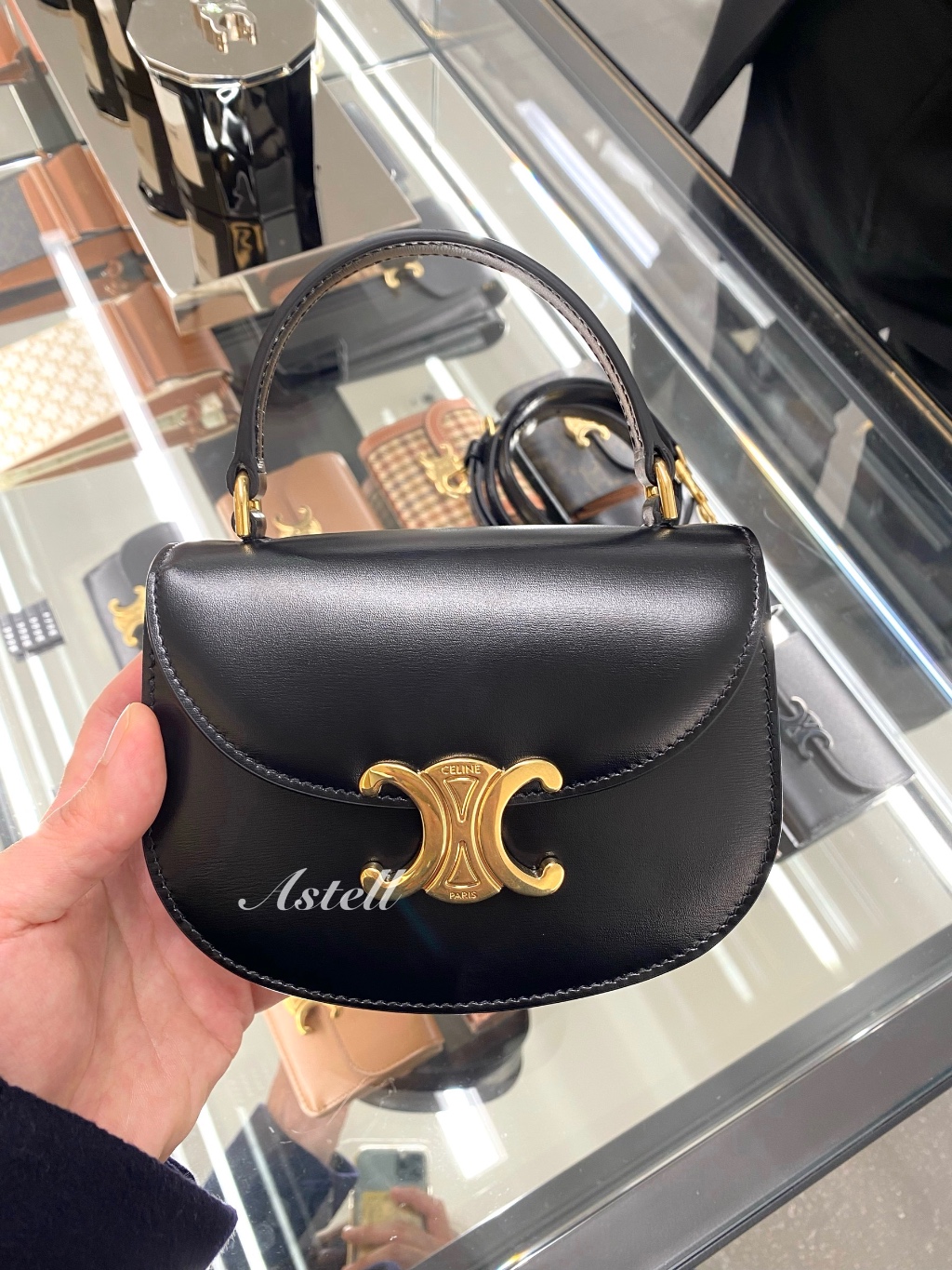 PRE ORDER MINI BESACE CLEA SHINY CALFSKIN Shopee Singapore