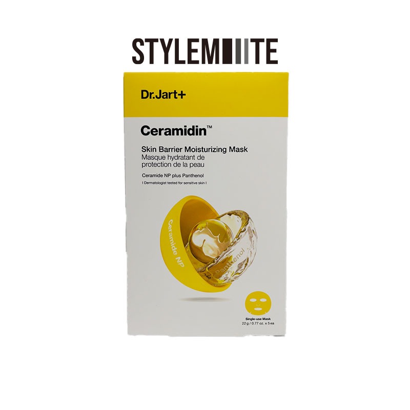 Dr. Jart Plus Ceramidin Skin Barrier Moisturizing Mask 22g x 5ea main image 1