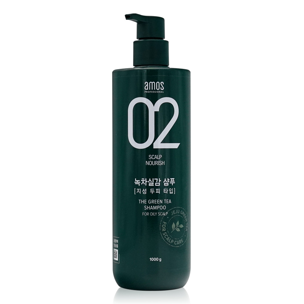 [AMOS PROFESSIONAL] The GREEN TEA Shampoo 1000ml/Hair loss prevention