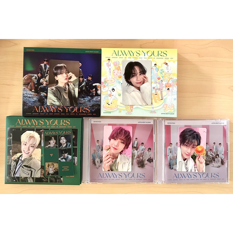 SEVENTEEN「ALWAYS YOURS」Album with PHOTOCARD PC (Unsealed