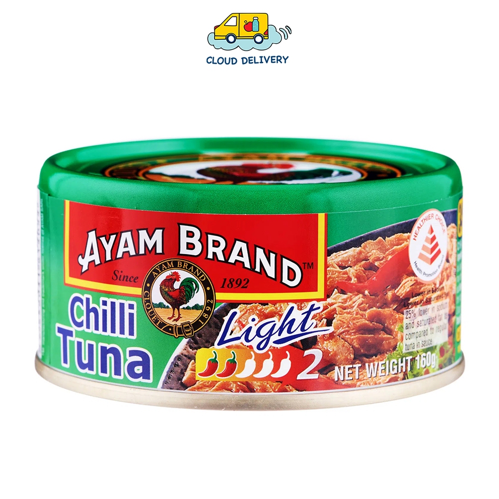 Ayam Brand Chilli Tuna Light 160g - Level 2 | Shopee Singapore