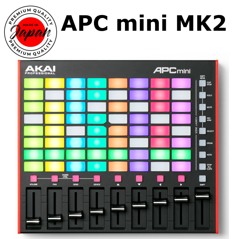 Akai Professional APC mini MK2 USB MIDI Controller 64 RGB Pads MIDI