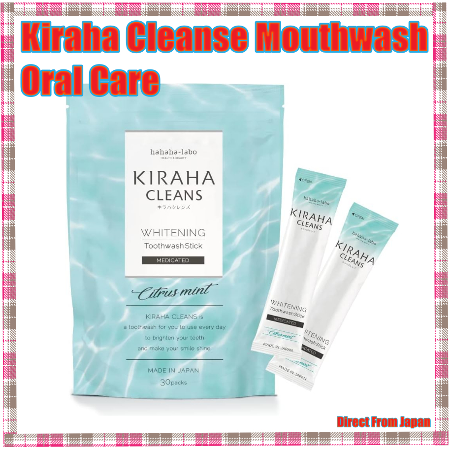 Kiraha Cleanse Mouthwash Oral Care Tongue Coating Mouth Wash Portable