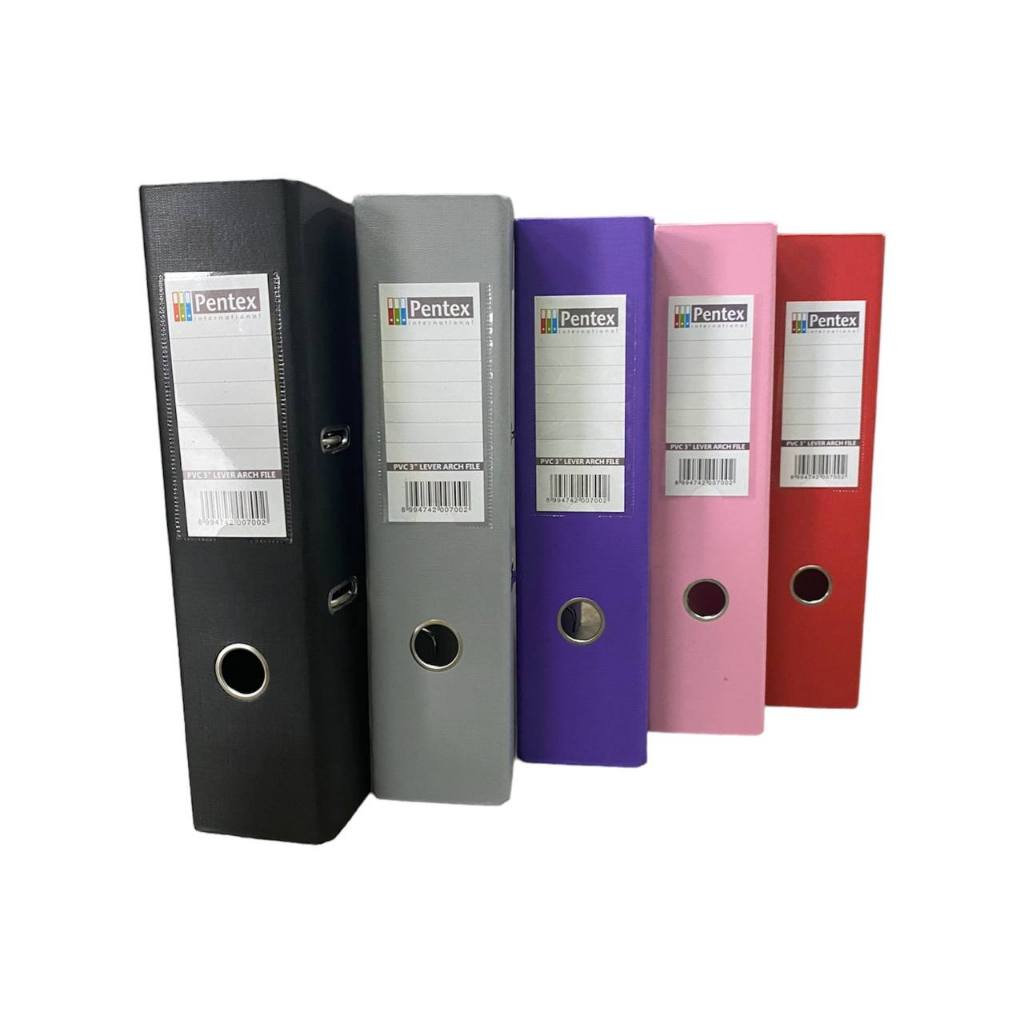Pentex 3" Coloured Arch File A4 Size | Shopee Singapore