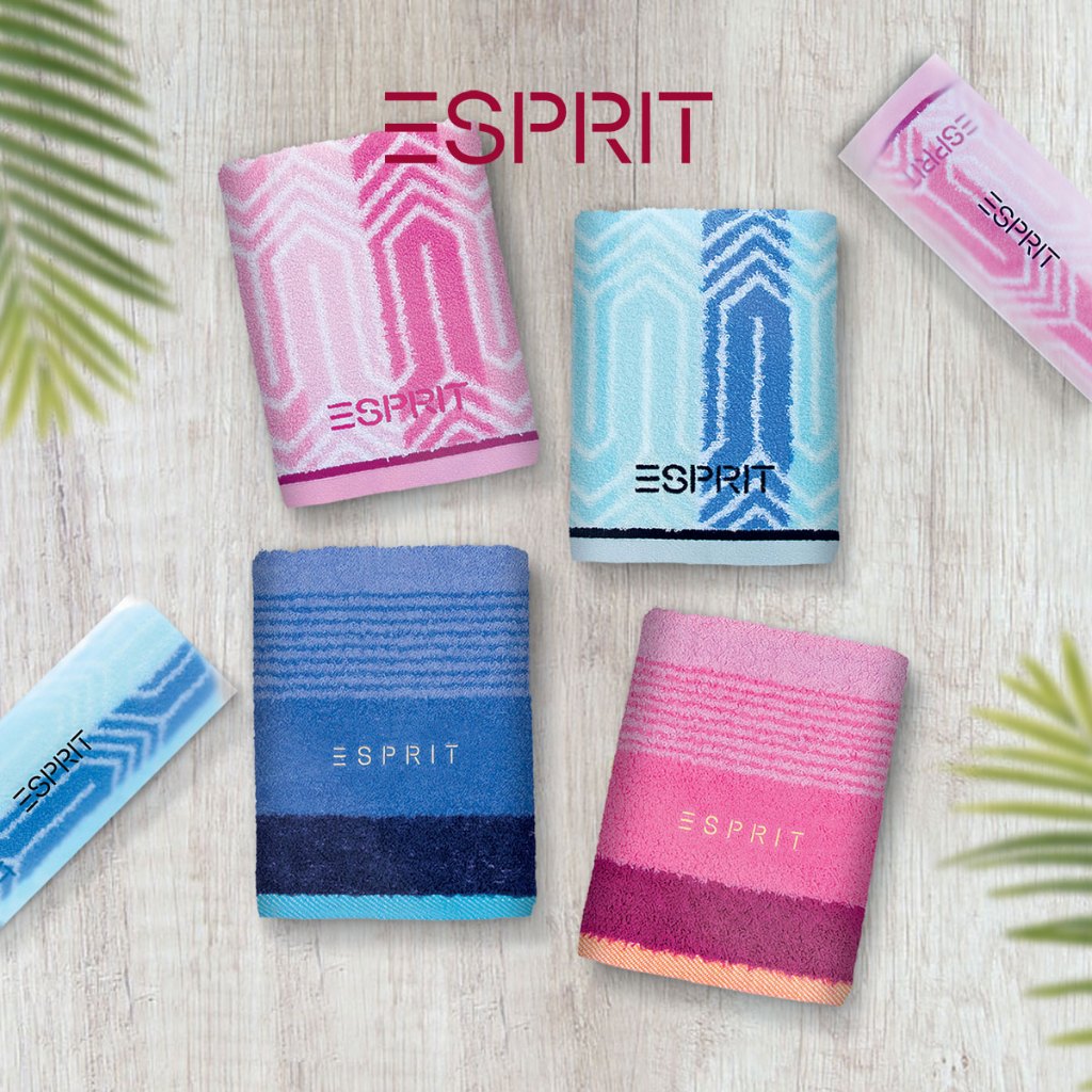 Esprit Gifting (2 Boxes ) Esprit Fashion ( BTO )Bath Towel Box Shopee