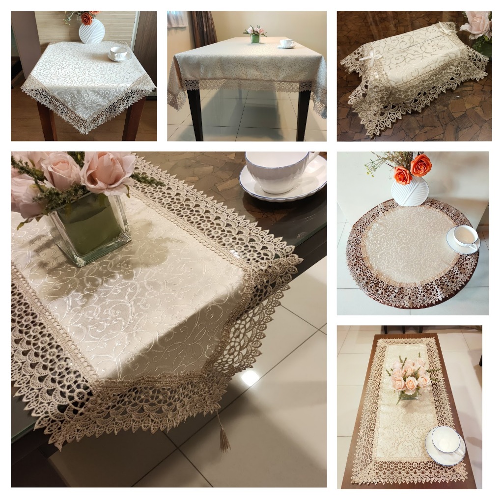 (SG seller ready stock) Table runner table cloth furniture cover ...