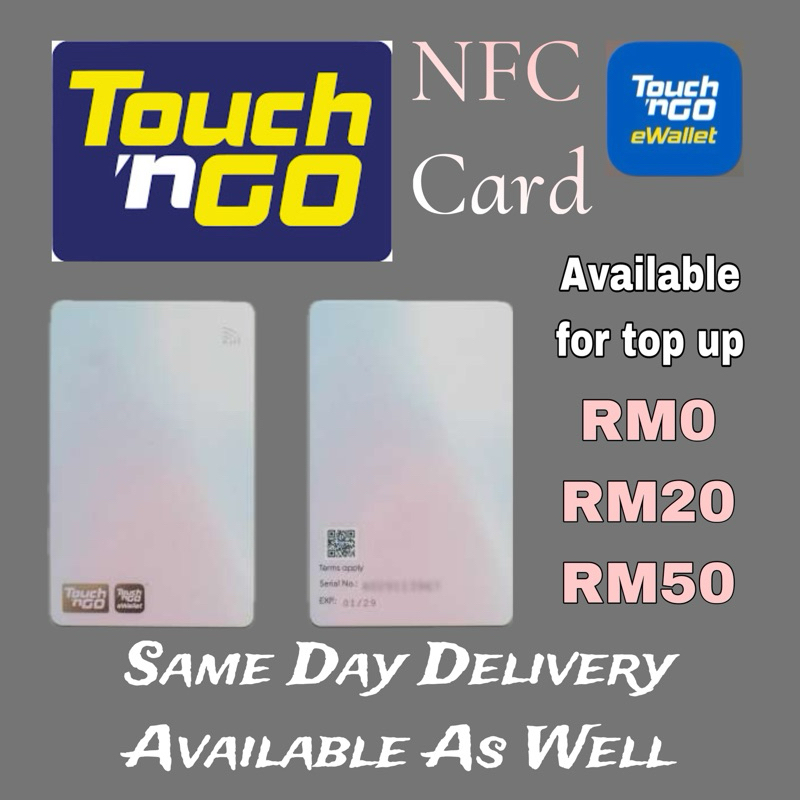 SG Seller | Touch N Go NFC Card | 2024 | Self-Top-Up with Mobile Wallet ...
