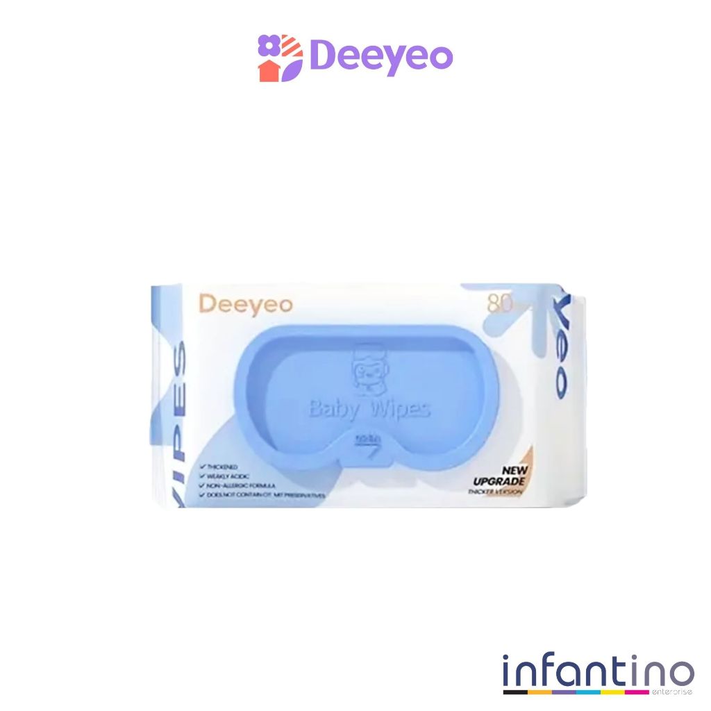 Infantino Deeyeo Baby Wet Wipes (80pcs per pack) Shopee Singapore