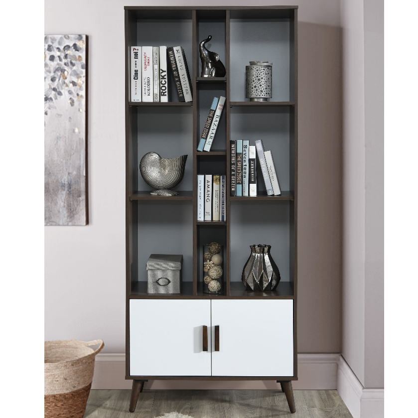 Luxe: Caroline Wooden Storage Rack | Multi-Purpose Cabinet | Bookcase ...