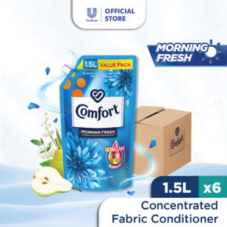 Comfort Concentrate Fabric Conditioner Pure 1.5L x 6