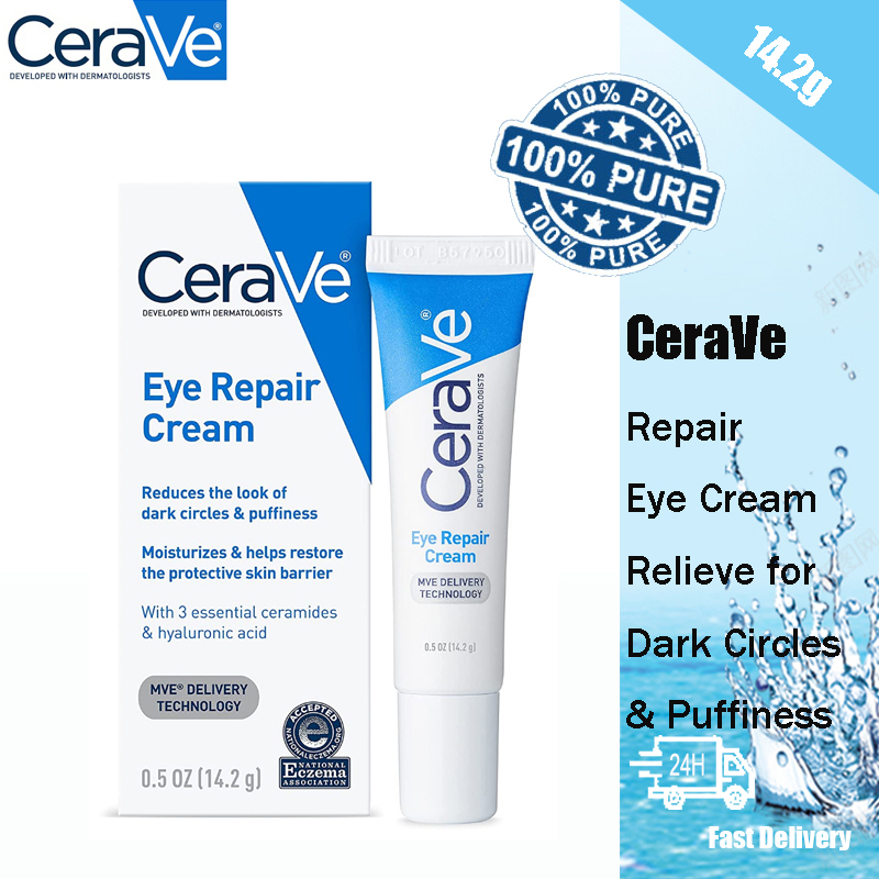 CeraVe Eye Repair Cream 14.2g Contains ceramide, reduces dark circles