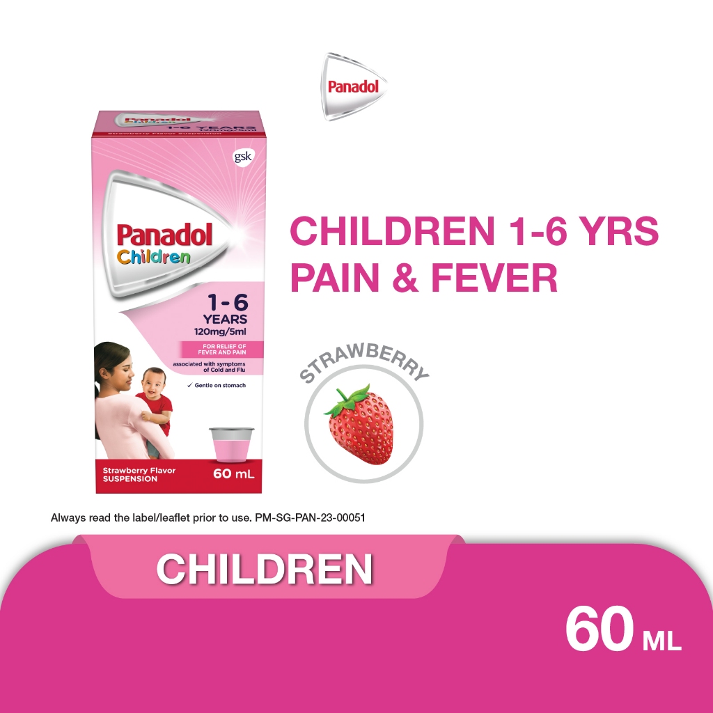 PANADOL Children 16 Years Old Suspension, Paracetamol for Fast