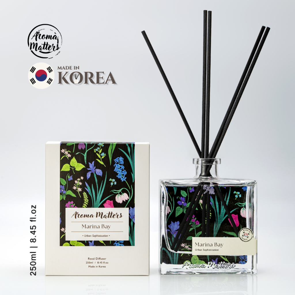 Aroma Matters Marina Bay Reed Diffuser Made In Korea 120ml and 250ml ...