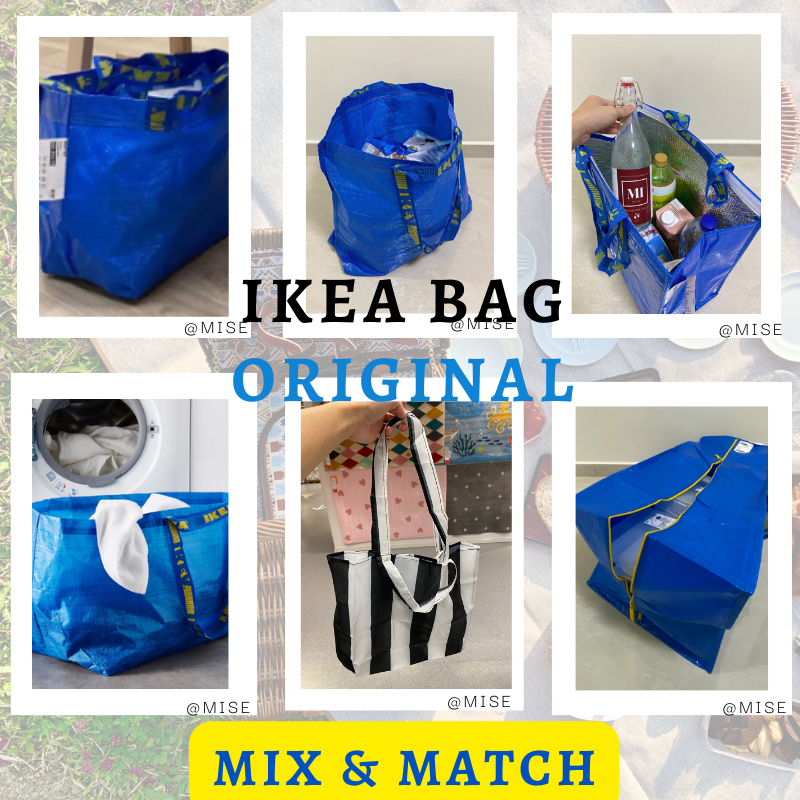 IKEA FRAKTA Bag Reusable Shopping Tote Recycled Picnic Laundry