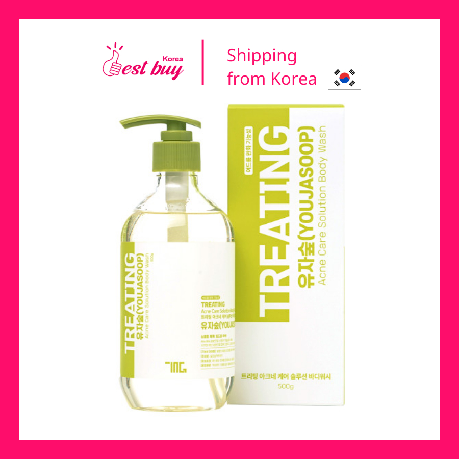 Treating Youjasoop Acne Care Solution AHA BHA Body Wash 500g | Shopee ...