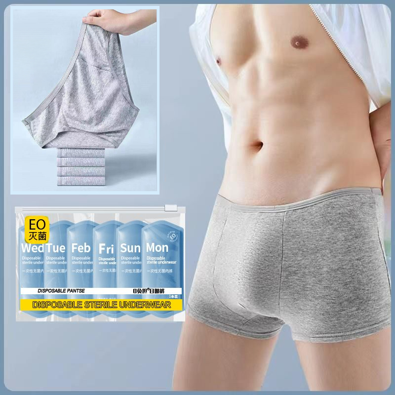 WATSONS Extra Comfort Disposable Underwear for Men Size XL (Cotton,  Dermatologically Tested) 5s, Cotton & Paper