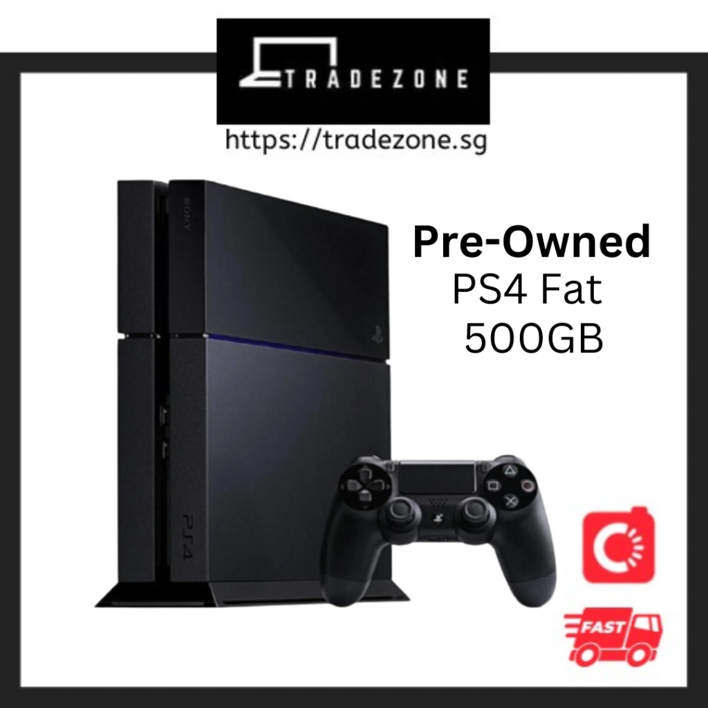 [Tradezone] (Preowned) PlayStation 4 / PS4 Fat / PS4 Slim / PS4 Pro