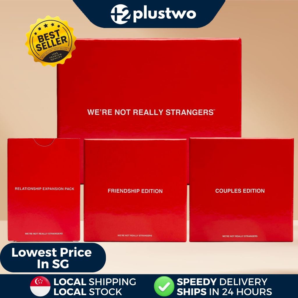 SG📦 We’re Not Really Strangers (WNRS) Card Game | Shopee Singapore