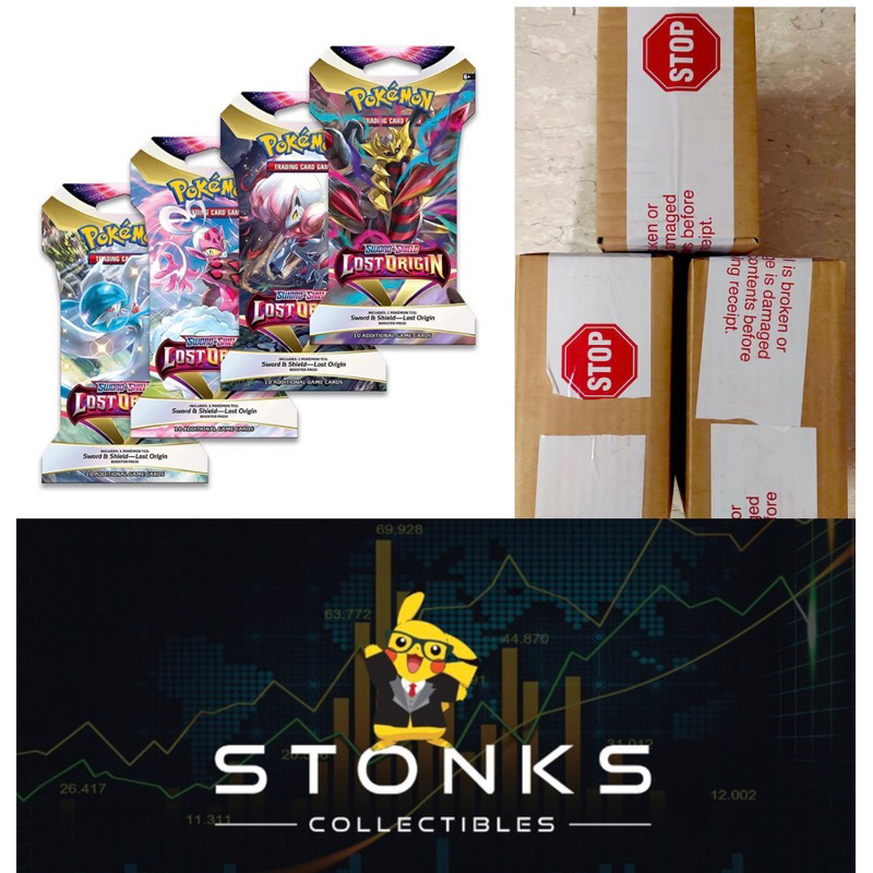 Pokemon TCG Lost origin sleeved booster inner case | Shopee Singapore