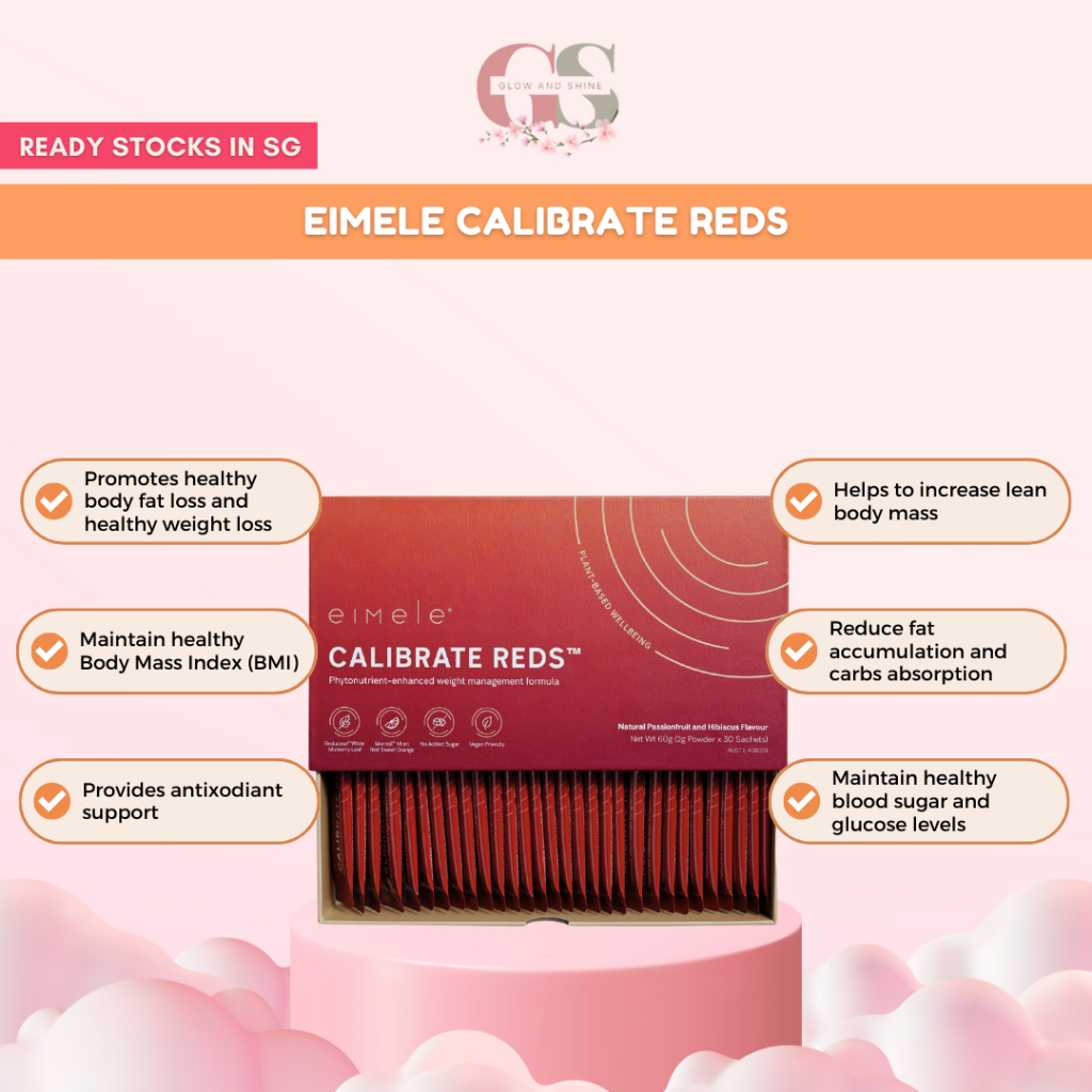 100 AUTHENTIC READY STOCKS Eimele Calibrate Reds