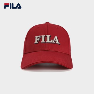 Red on sale fila hat