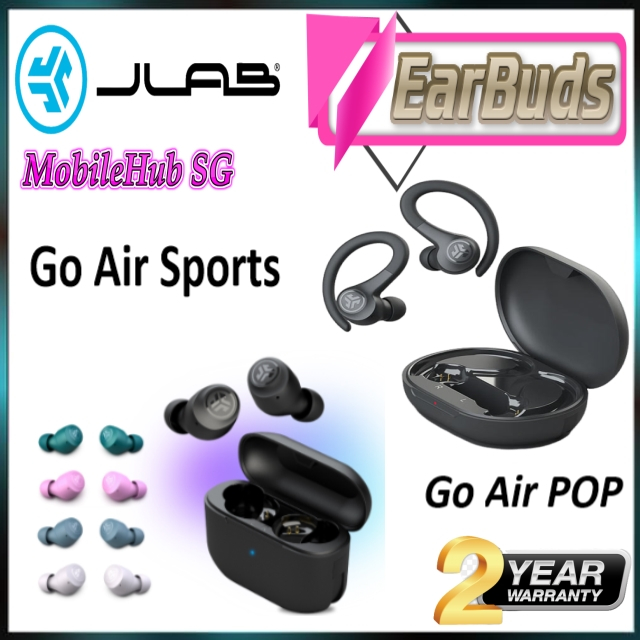 Jlab Go Air POP Go Air Sport 2 Year Warranty Shopee Singapore