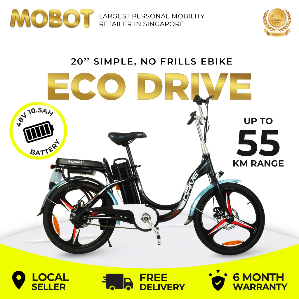 ECO DRIVE 2.0 Electric Bicycle | Shopee Singapore