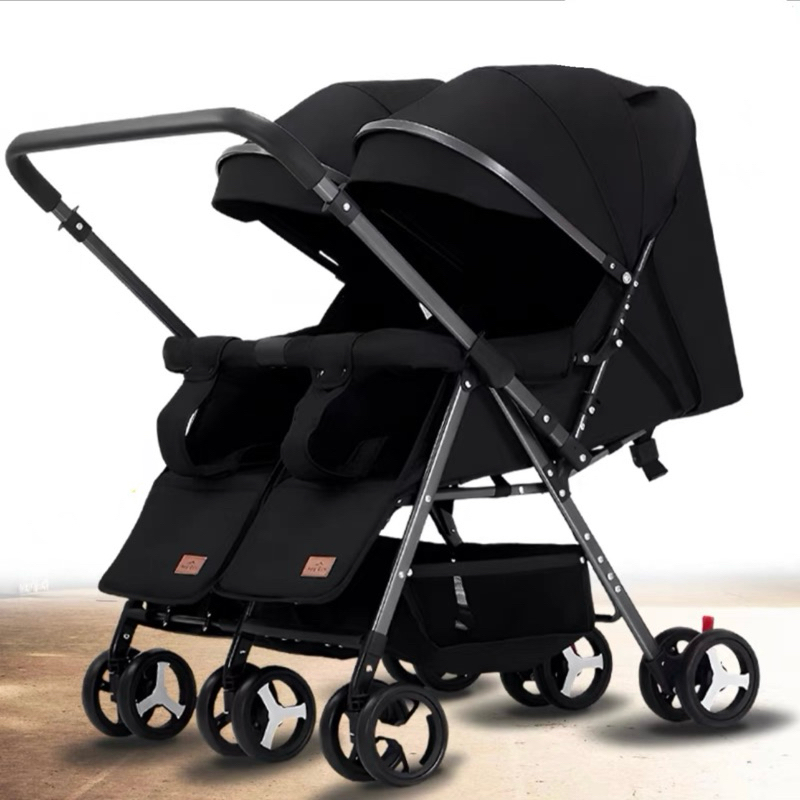 Reversible double stroller online