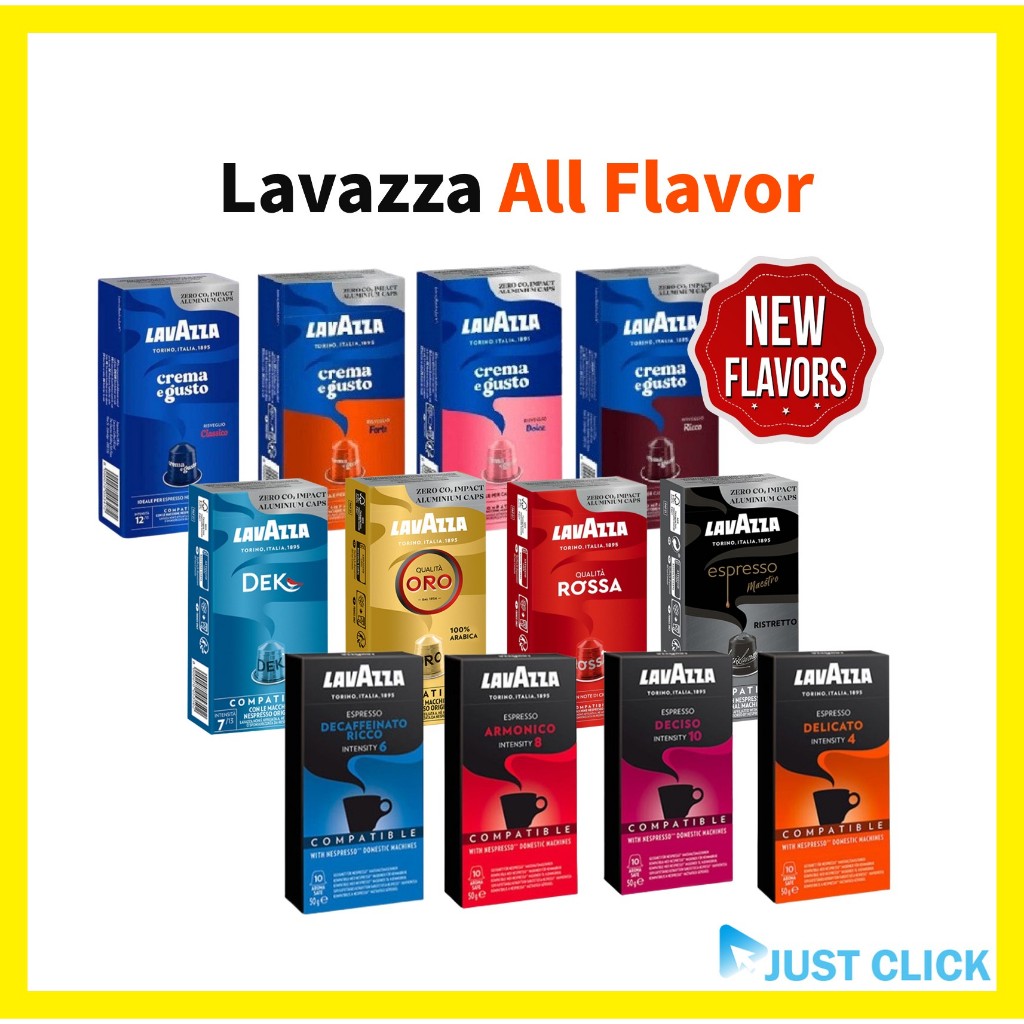 Lavazza Nespresso Compatible Capsules All Types New flavor in Cheapest