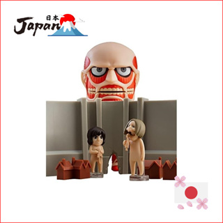 Good smile company Attack On Titan Nendoroid Action Figure Colossal Titan  Renewal Set 10 cm Figure Orange