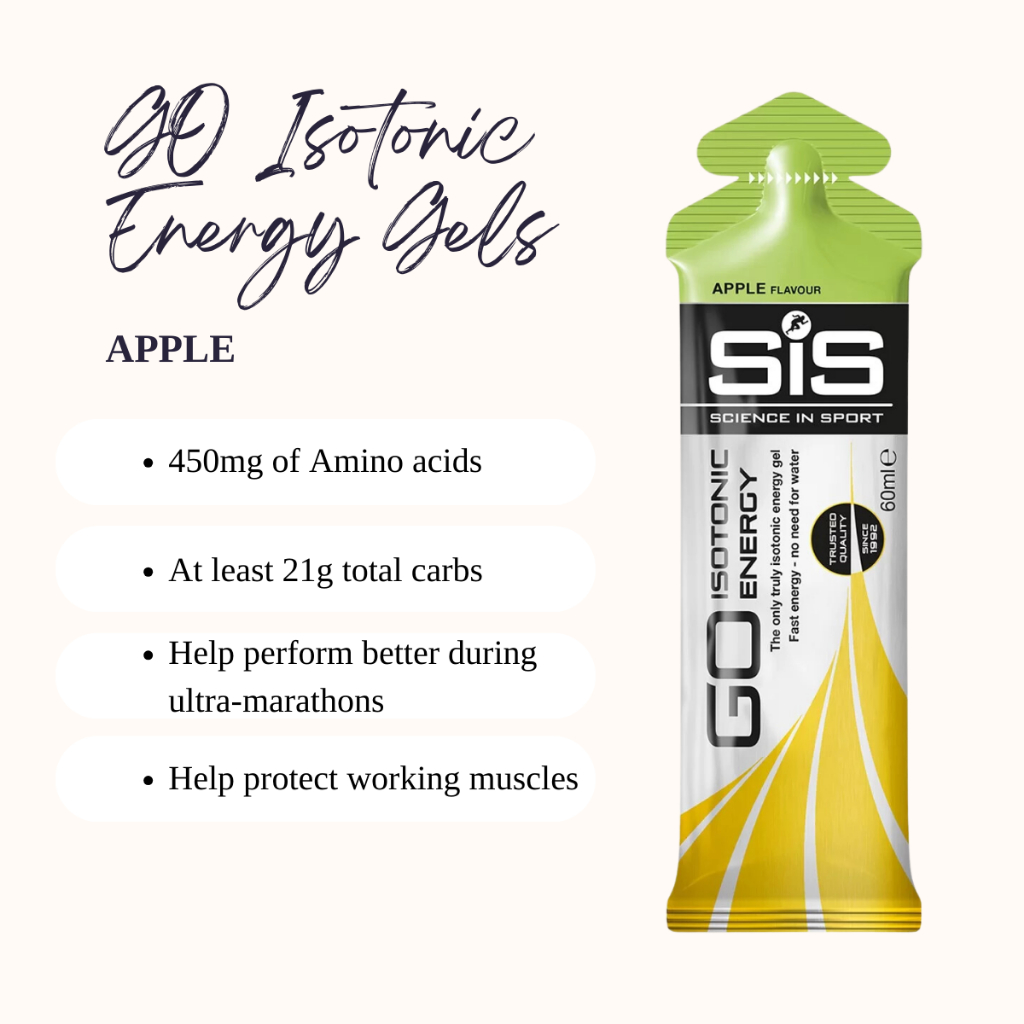 Energy Gels, GU Energy n SiS Gel Assorted Flavors, Sport Energy Gel