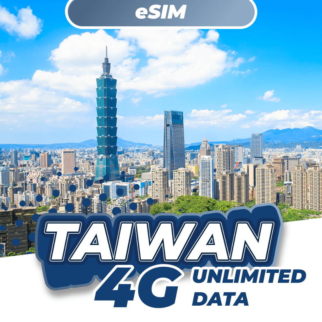 Taiwan Esim 4G High Speed data unlimited 1-30 Days | Shopee Singapore