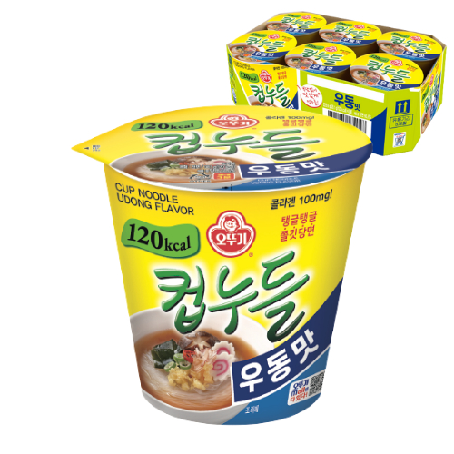 Ottogi Cup Noodle 6P (Spicy / Udon / Malatang / Spicy Steamed Chicken ...