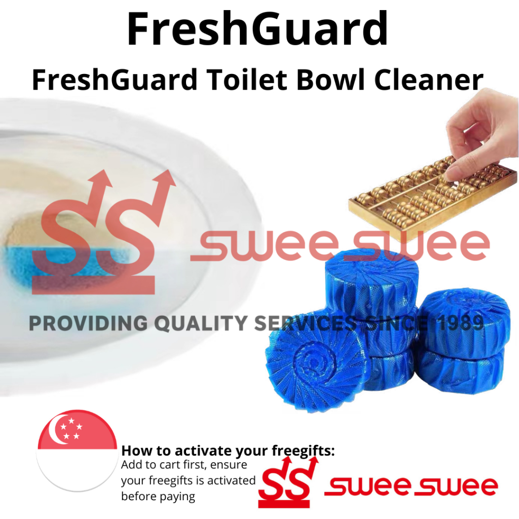 FreshGuard Toilet Bowl Cleaner - Clean & Fresh Morning Spring Value ...