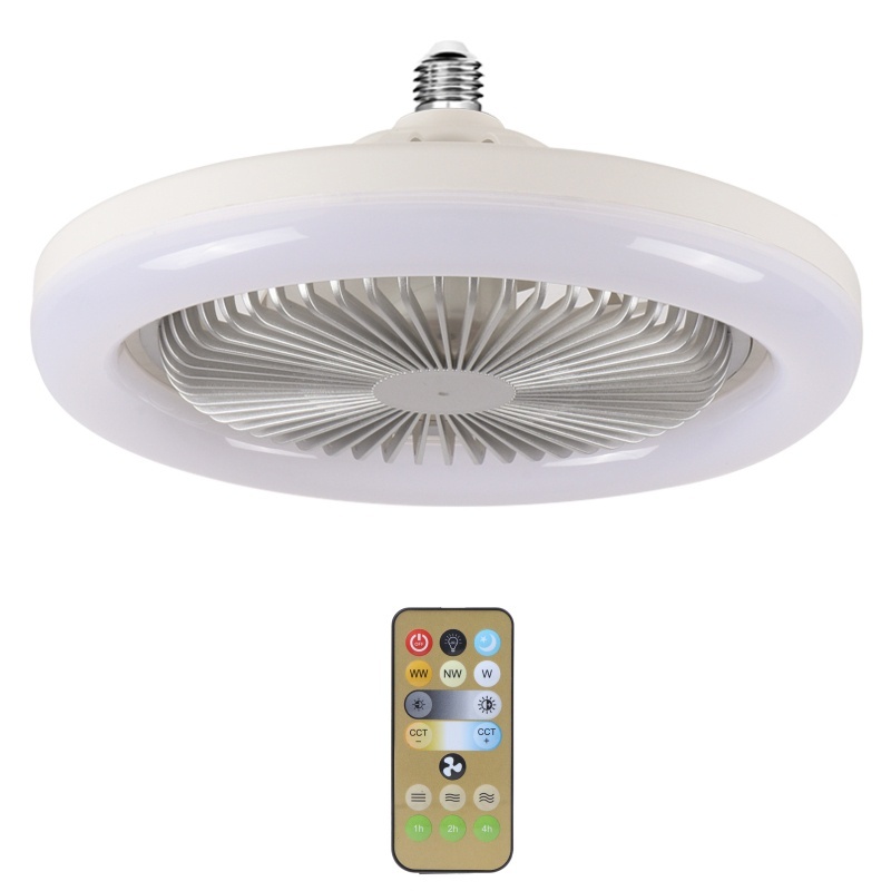 [SG Seller] 2 in 1 Multi Function E27 Fan Light Super Bright Super Cool ...